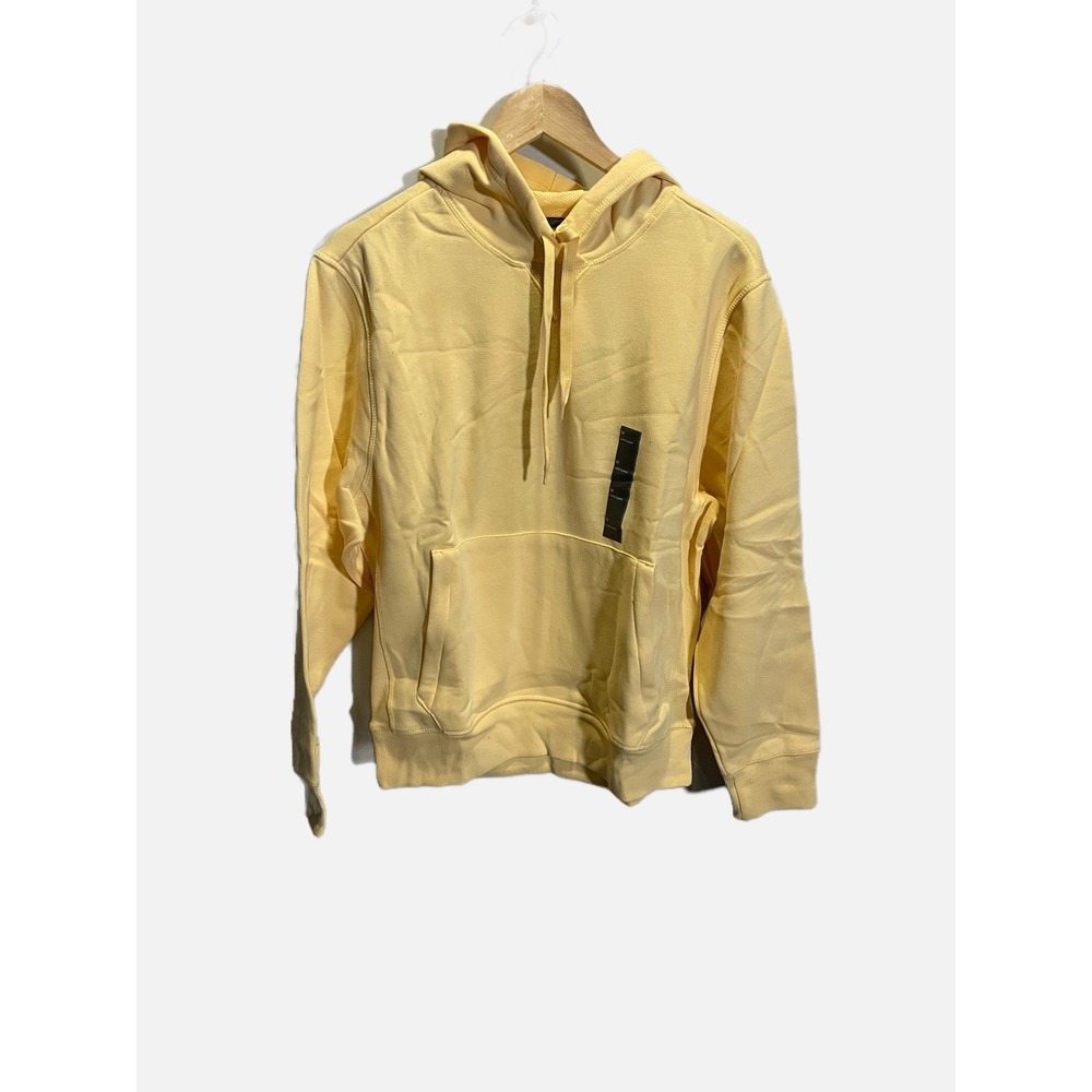 All In Motion Hoodie Women XXL Yellow Long Sleeve Brushed Interior Activewear NE